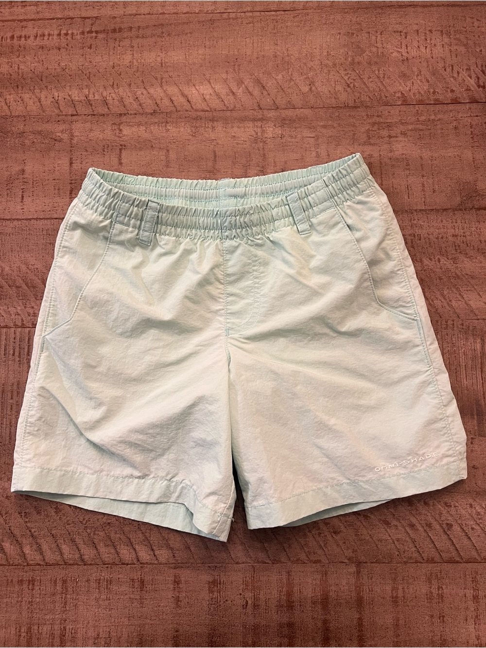 Columbia Kids Light Mint Swim Trunks